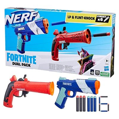 Fortnite Nerf Dart Blaster Set  LP &amp; Flint Knock Image 1