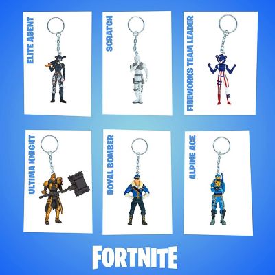 Fortnite Popular Character Keychains 12pk Collectible Deluxe Box Figures PMI International Image 3