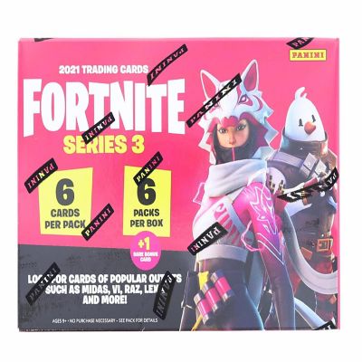 Fortnite Series 3 Trading Cards Blaster Box  6 Packs Image 1