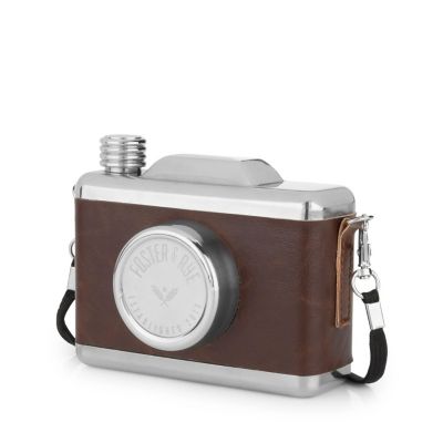 Foster & Rye Stainless Steel Snapshot Flask by Foster and Rye Image 1