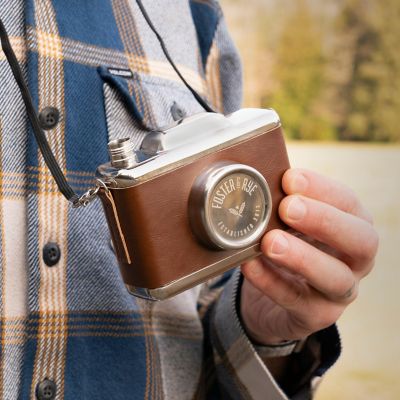 Foster & Rye Stainless Steel Snapshot Flask by Foster and Rye Image 1