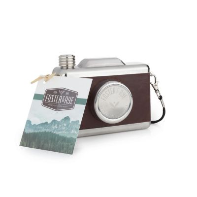 Foster & Rye Stainless Steel Snapshot Flask by Foster and Rye Image 3
