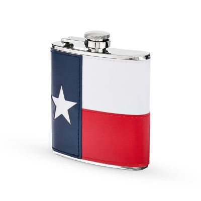 Foster &amp; Rye Texas Flag Flask Image 1
