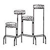 Four-Tier Plant Stand Screen 9X6.5X24.75" Image 1