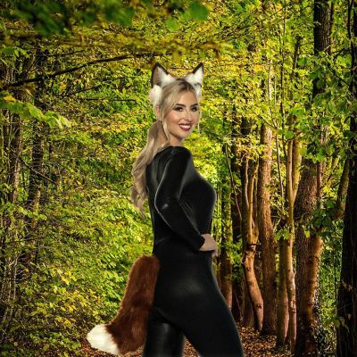 Fox Ears and Tails Adult Costume Set Image 1