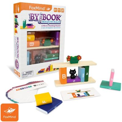 FoxMind Games: By The Book - A Novel Stacking Puzzle, Brainteaser Image 2