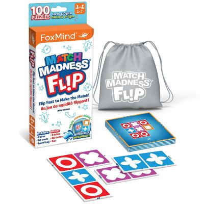 Foxmind Games: Match Madness Flip - Travel Sized Pattern Matching Puzzle Game Image 1