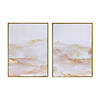 Framed Blush Canvas Wall Art (Set Of 2) 23.75"L X 31.75"H Canvas/Plastic Image 1