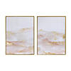 Framed Blush Canvas Wall Art (Set Of 2) 23.75&quot;L X 31.75&quot;H Canvas/Plastic Image 1