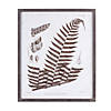 Framed Fern Print (Set Of 6) 19.75"L X 23.75"H Wood/Paper Image 1