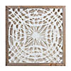 Framed Paper Mache Wall Art (Set Of 2) 16"Sq Wood/Paper Image 1