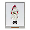 Framed Santa And Snowman Wall Art (Set Of 2) 10.5"L X 14"H Mdf Image 2