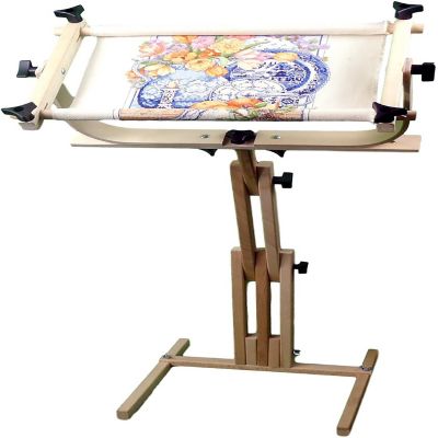 Frank A. Edmunds Stitcher's Wonder! Floor Stand Scroll Frame Image 1
