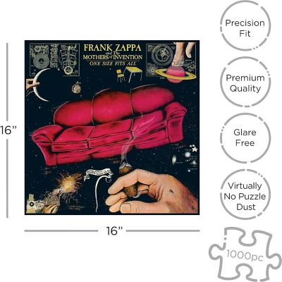 Frank Zappa One Size Fits All 1000 Piece Jigsaw Puzzle Image 2