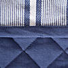 French Blue Chef Stripe Double Oven Mitt Image 3