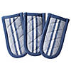 French Blue Chef Stripe Pan Handle (Set Of 3) Image 1