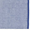 French Blue Eco-Friendly Chambray Fine Ribbed Placemat 6 Piece Image 3