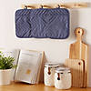 French Blue Quilted Potholder Set/3 Image 1