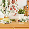 Fresh Produce Print Dishtowel & Dishcloth (Set Of 6) Image 4