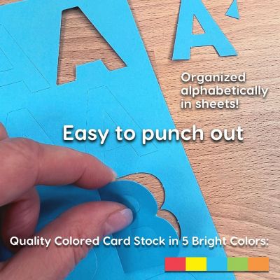 FreshCut Crafts Bright 1.5 inch Letters Image 2