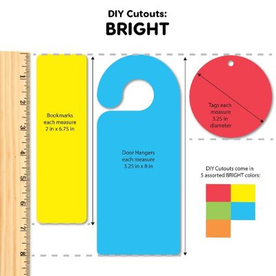 FreshCut Crafts Bright DIY Crafting Essentials Cutouts Image 1