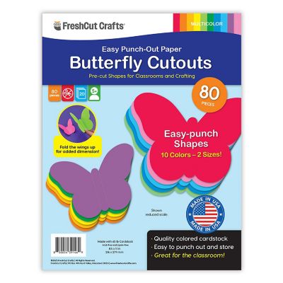 FreshCut Crafts Butterfly Cutouts Image 1