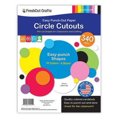 FreshCut Crafts Circle Cutouts Image 1
