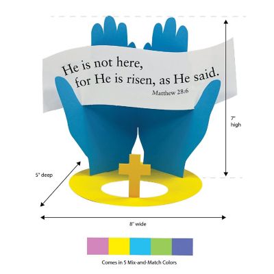 FreshCut Crafts Easter Devotional 3-D Display Craft Image 1