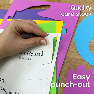 FreshCut Crafts Easter Devotional 3-D Display Craft Image 2