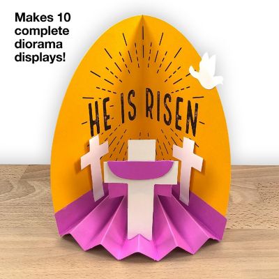 FreshCut Crafts Easter Diorama 3-D Display Craft Image 2