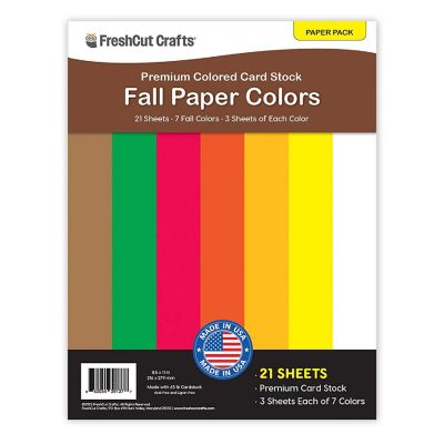FreshCut Crafts Fall Cardstock Paper Image 1