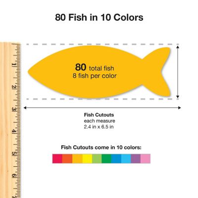 FreshCut Crafts Fish Cutouts Image 1