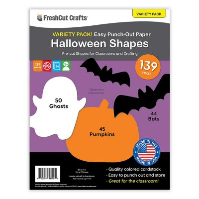 FreshCut Crafts Halloween Shape Cutouts Image 1