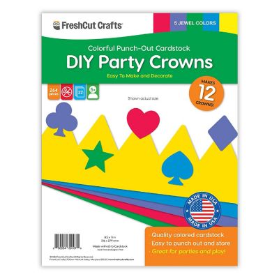 FreshCut Crafts Jewel Crown Craft Kit Image 1