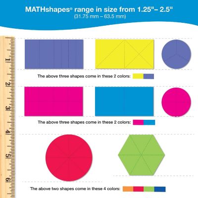 FreshCut Crafts MATHshapes Image 3