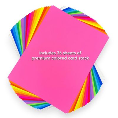 FreshCut Crafts Multicolor Cardstock Paper Image 1
