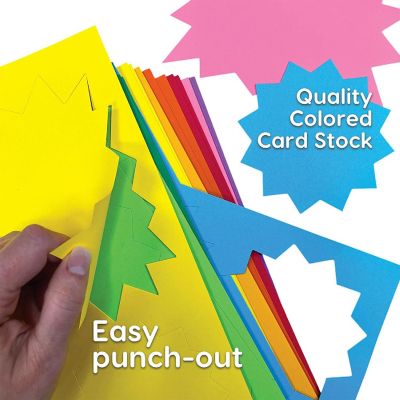 FreshCut Crafts Multicolor Starburst Signs Image 2