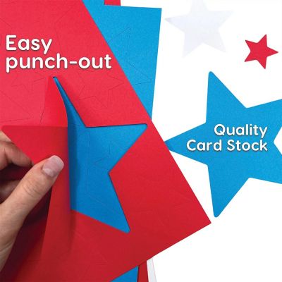 FreshCut Crafts Patriotic Star Cutouts Image 2