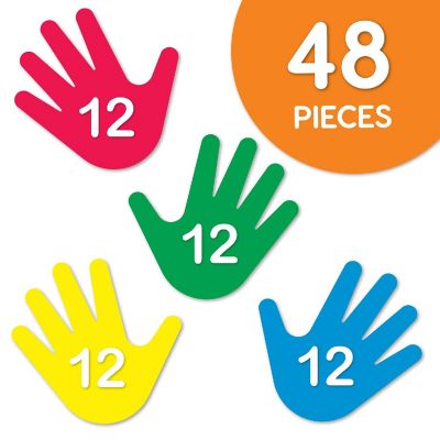 FreshCut Crafts Primary Handprint Cutouts Image 3