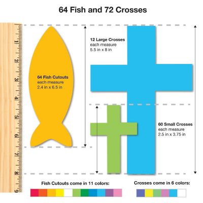 FreshCut Crafts Religious Shape Cutouts Image 1