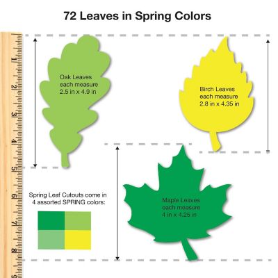 FreshCut Crafts Spring Shape Cutouts Image 1