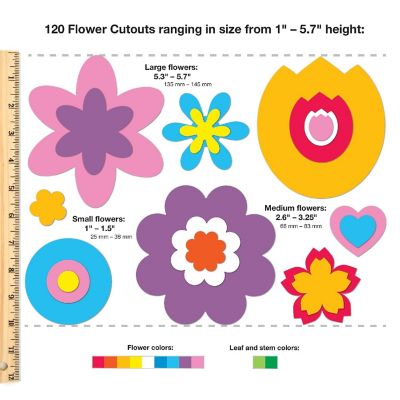 FreshCut Crafts Spring Shape Cutouts Image 3