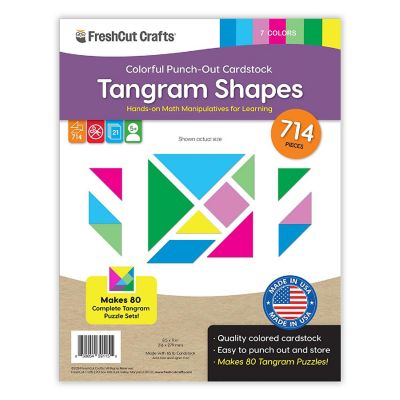 FreshCut Crafts Tangram Shapes Image 1
