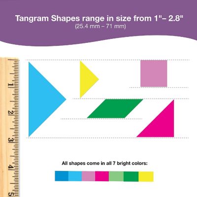 FreshCut Crafts Tangram Shapes Image 1