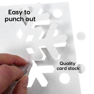 FreshCut Crafts Winter Shape Cutouts Image 3