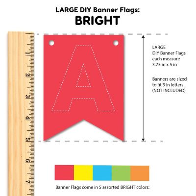 FreshCut Large Bright Banner Cutouts Image 1