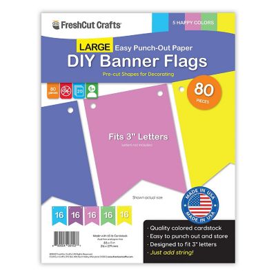 FreshCut Large Happy Banner Cutouts Image 1
