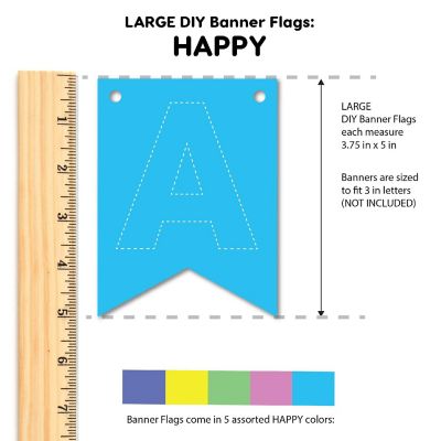 FreshCut Large Happy Banner Cutouts Image 1