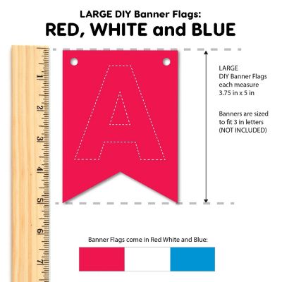 FreshCut Large Patriotic Banner Cutouts Image 1