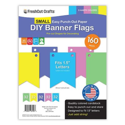 FreshCut Small Happy Banner Cutouts Image 1